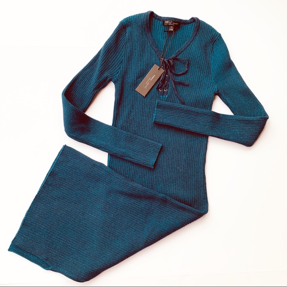 Romeo & Juliet Couture Dresses & Skirts - ⭐️Romeo + Juliet Couture Teal Sweater Dress Medium